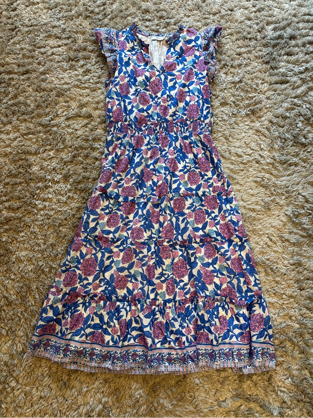 Vineyard Vines long floral dress